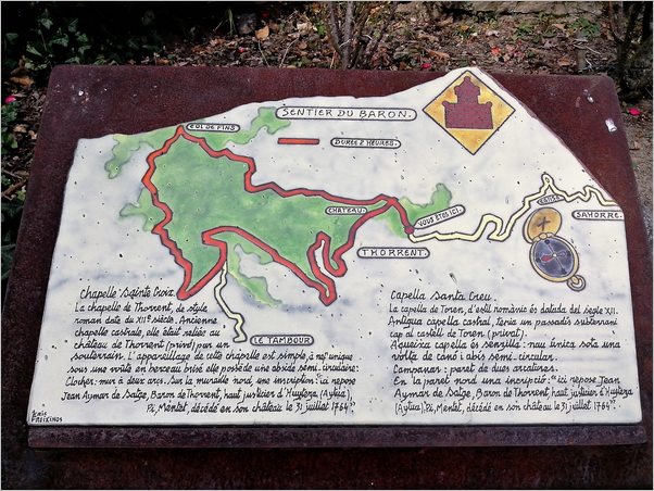 Le Sentier du Baron (Sahorre)