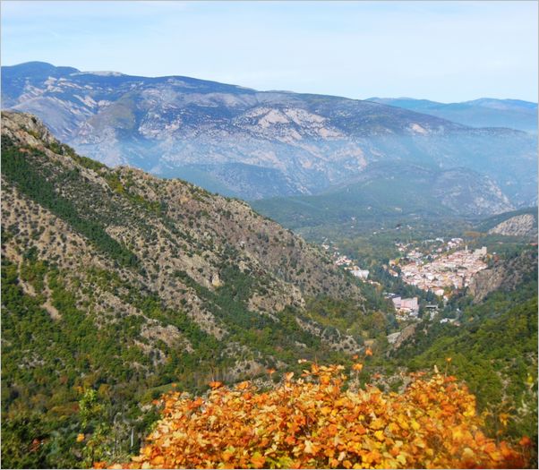 Vernet-les-Bains, automne