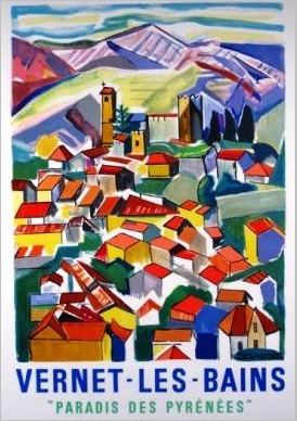 Vernet affiche 'Paradis des Pyrénées'